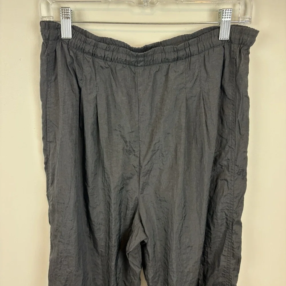 Vintage 90s Nike‎ Joggers Men's Black Windbreaker Nylon Size M